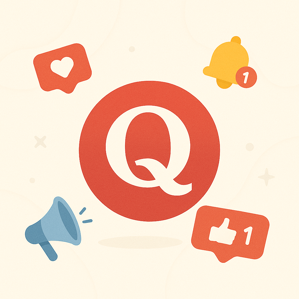 Quora polubienia ( upvotes )